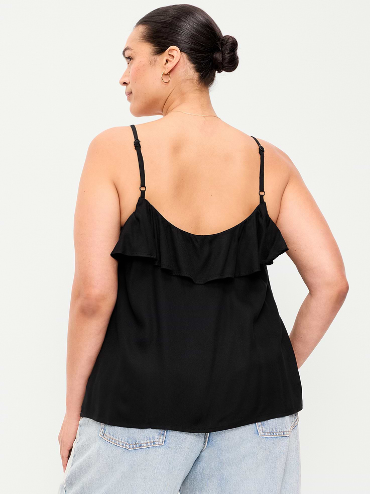 Image number 8 showing, Ruffle-Front Tank Top