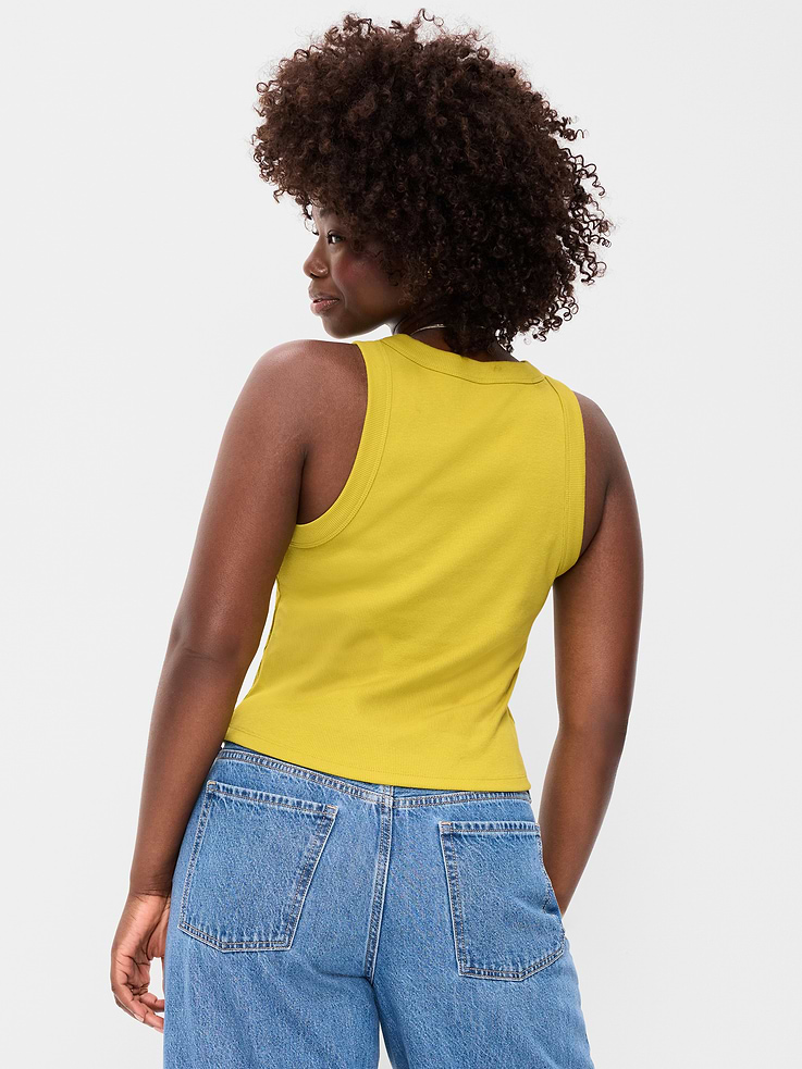 Image number 5 showing, Snug Crop Tank Top
