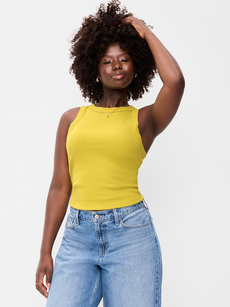 Image number 4 showing, Snug Crop Tank Top