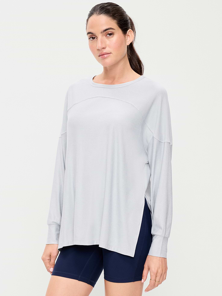 Image number 1 showing, CloudMotion Long-Sleeve Tunic