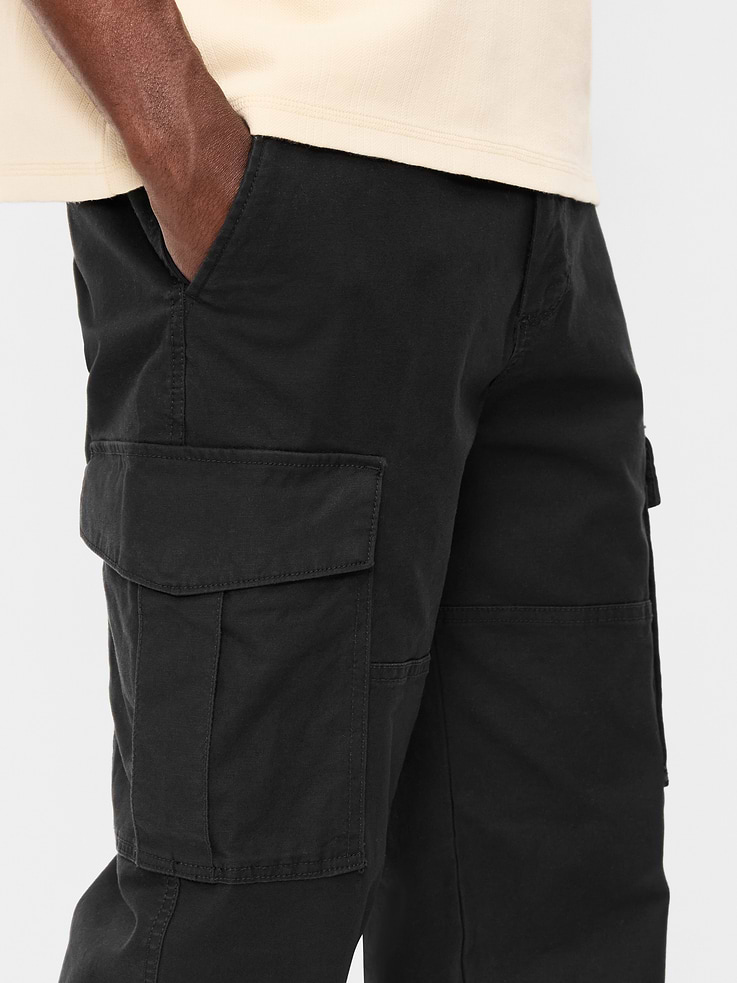 Image number 4 showing, 90's Loose Lived-In Cargo Pants