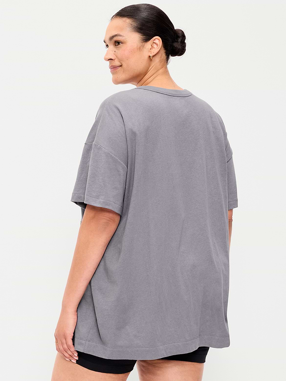 Oversized Graphic Tunic T-Shirt