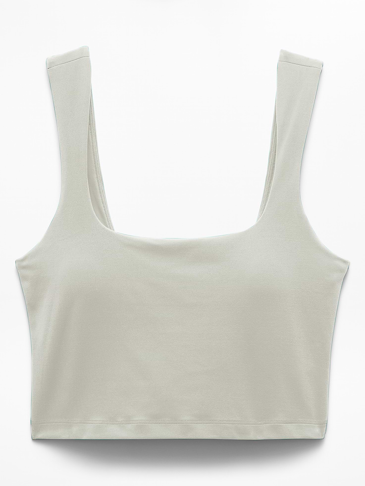 Image number 5 showing, Transcend Square Neck Crop Sports Bra A-C