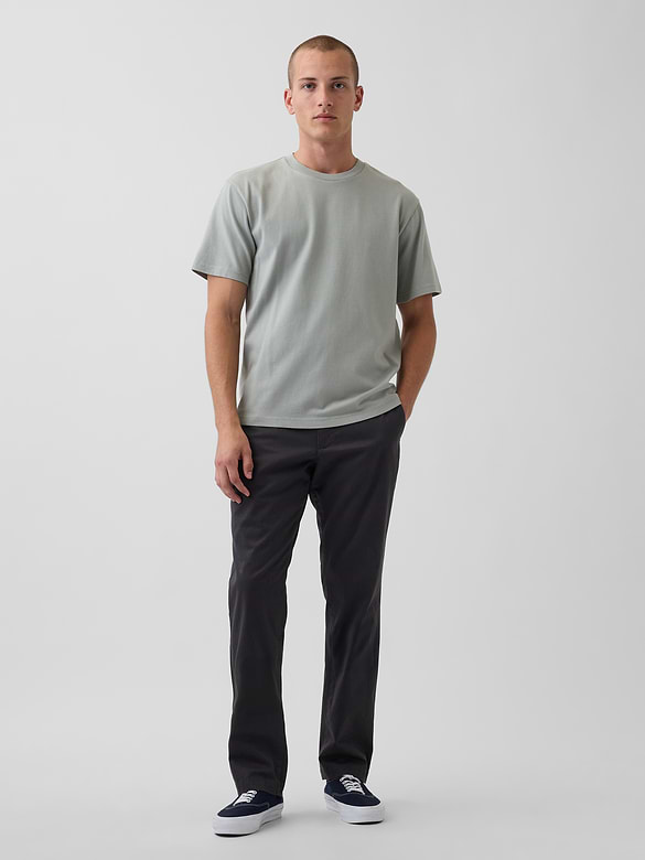 Modern Straight Khakis