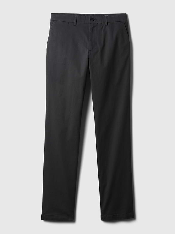 Modern Straight Khakis