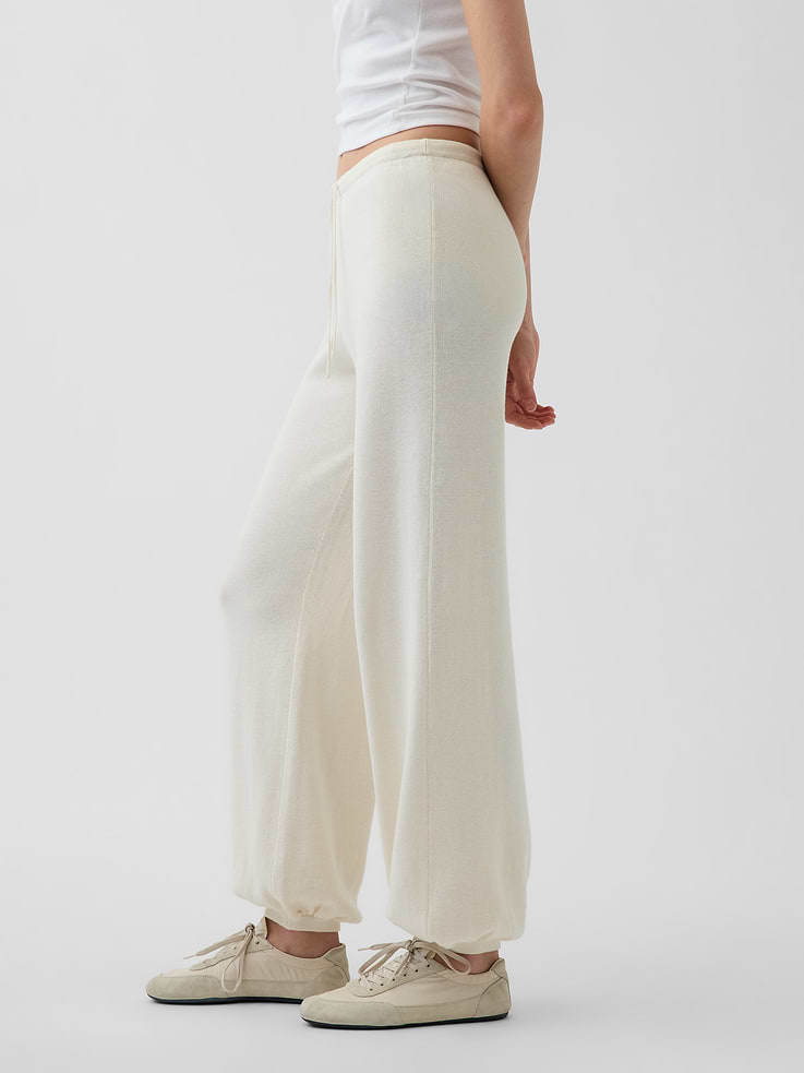Image number 3 showing, 100% Cotton Relaxed Sweater Joggers