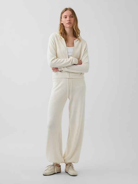 100% Cotton Relaxed Sweater Joggers