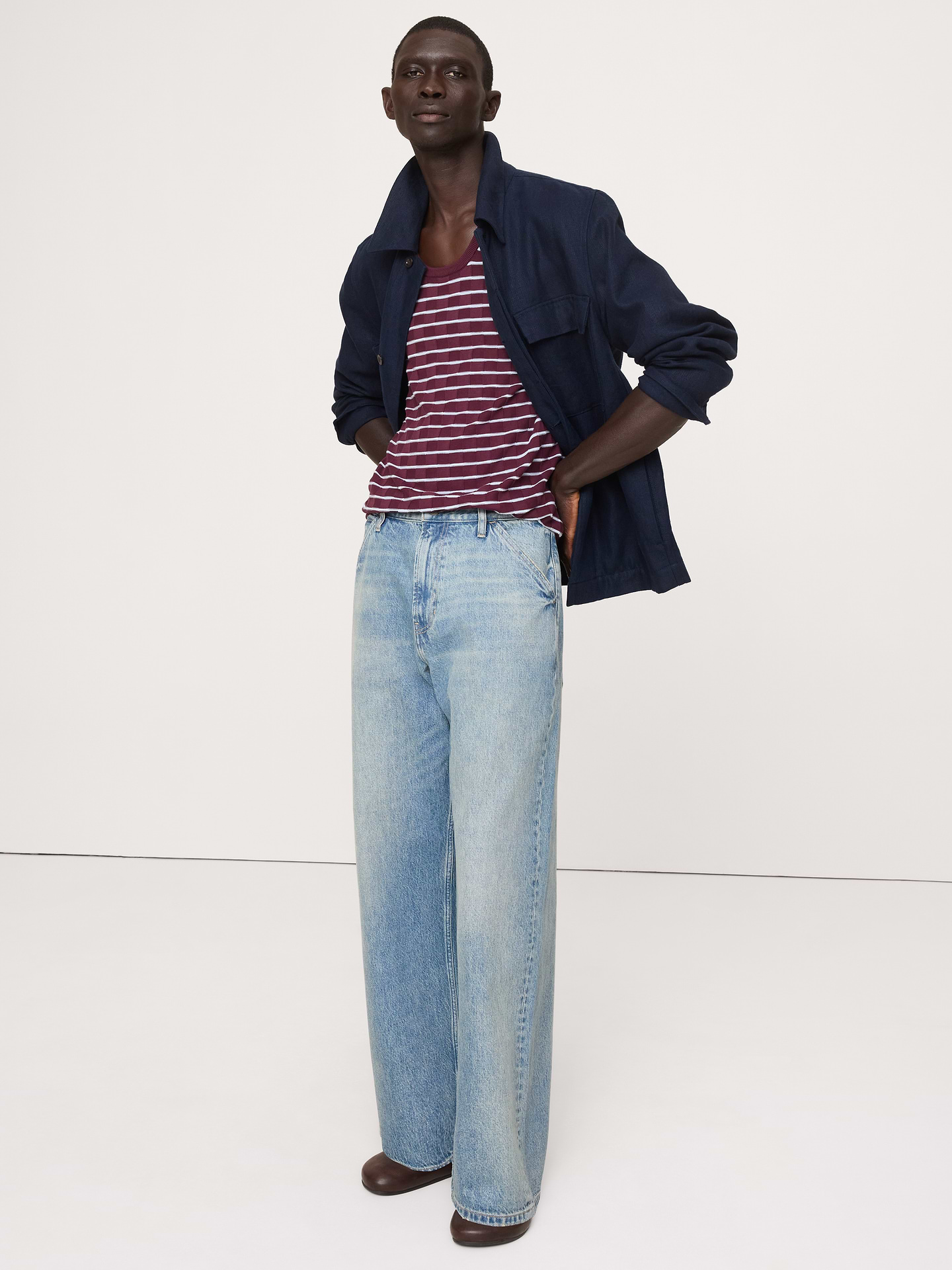 L'image numéro 1 présente Jean ample