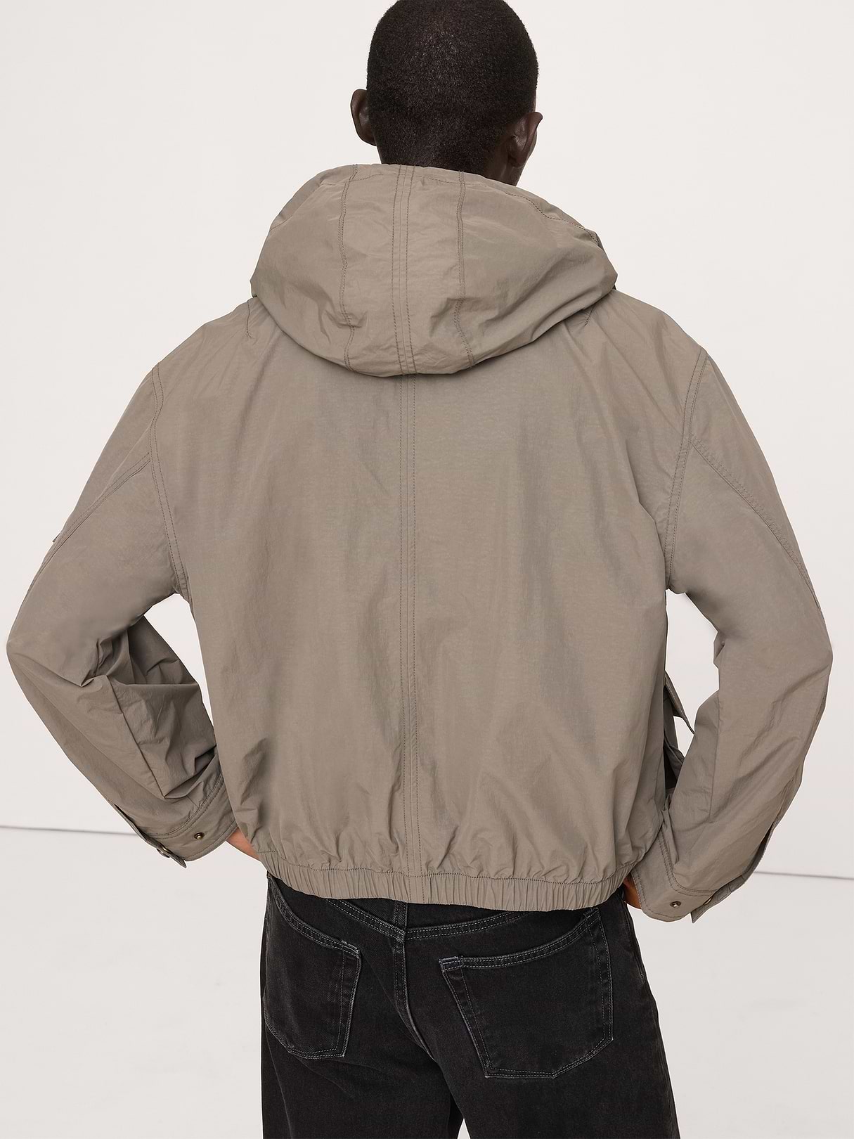 Relaxed Multi-Pocket Flight Jacket | Banana Republic