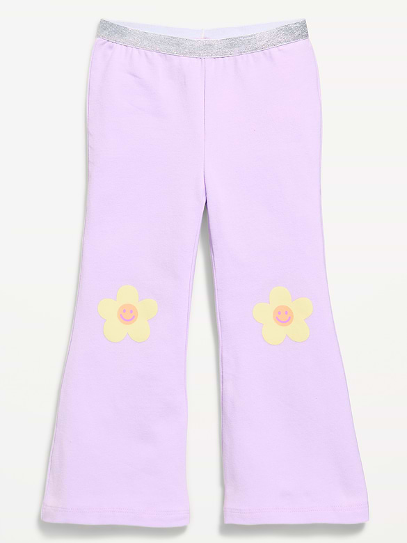 Birthday Flared Leggings for Toddler Girls