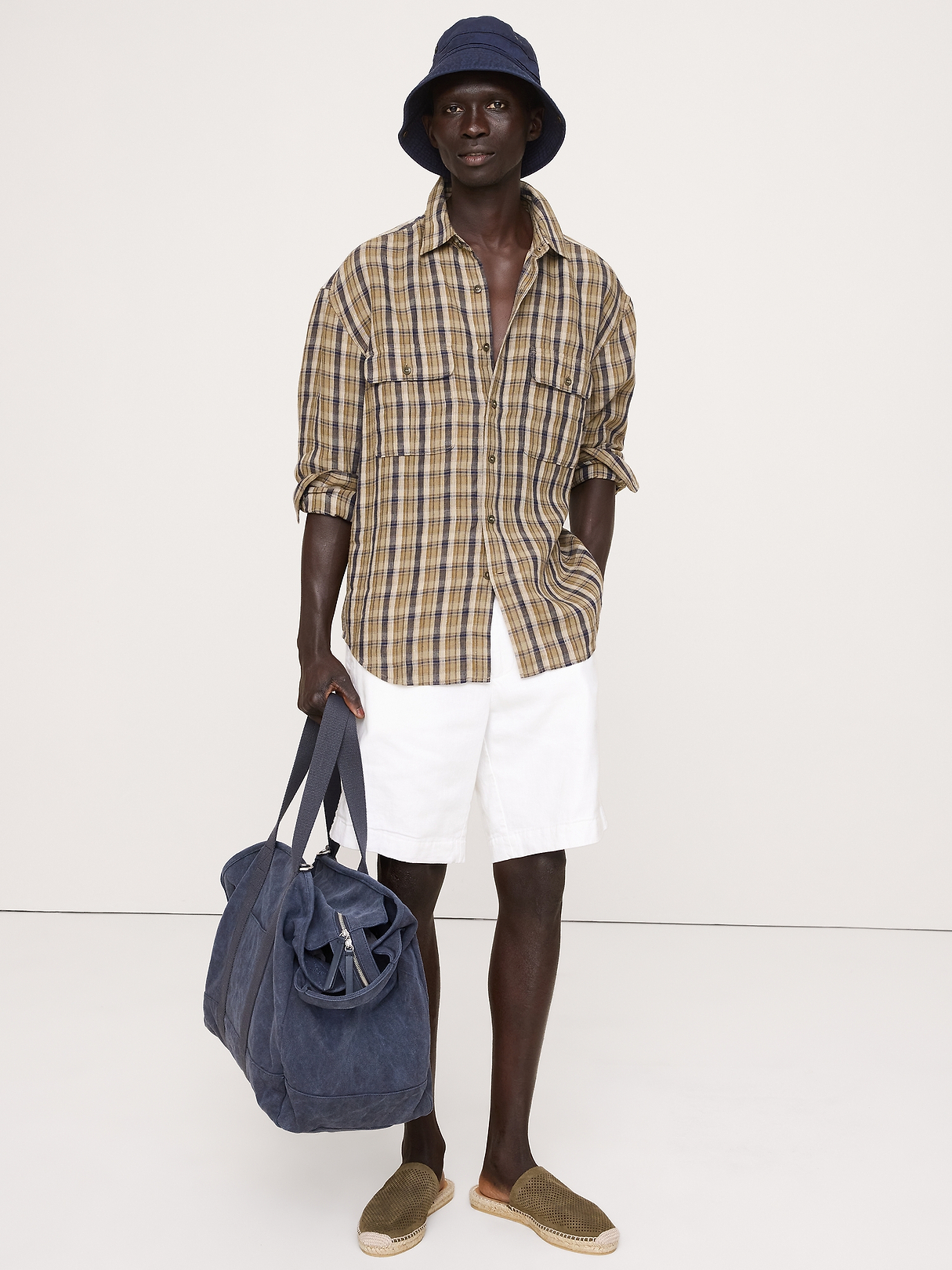 Relaxed-Fit Linen Explorer Shirt | Banana Republic