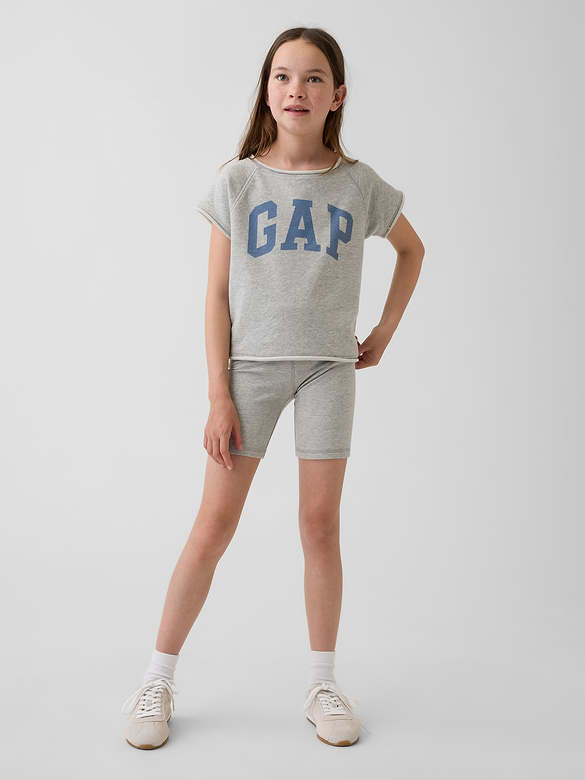 Kids VintageSoft Terry Raglan Graphic Sweatshirt