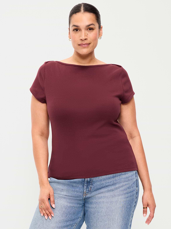 Snug Boatneck T-Shirt