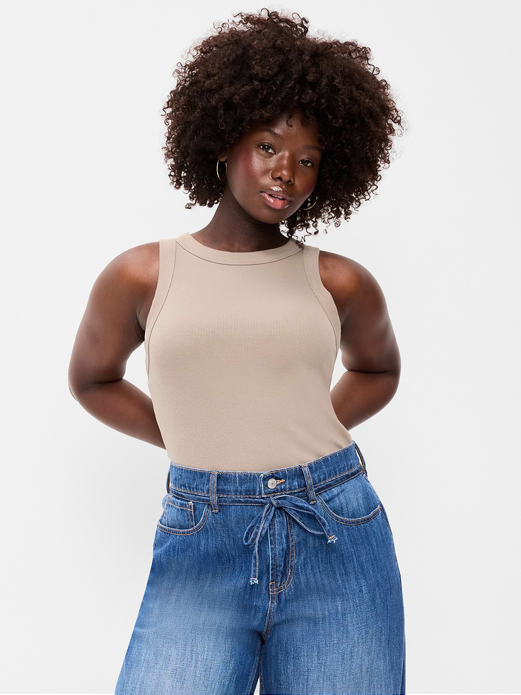 Image number 4 showing, Snug Crop Tank Top