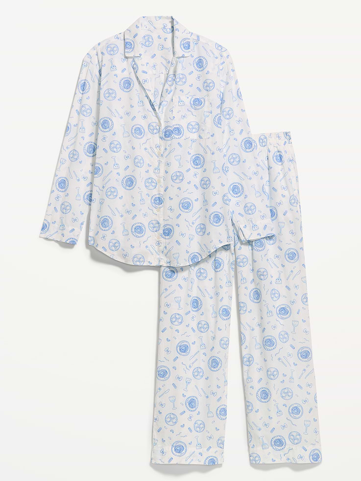 L'image numéro 3 présente Pyjama en popeline