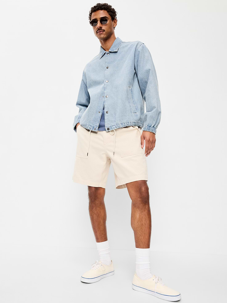 Image number 3 showing, Denim Coach Jacket