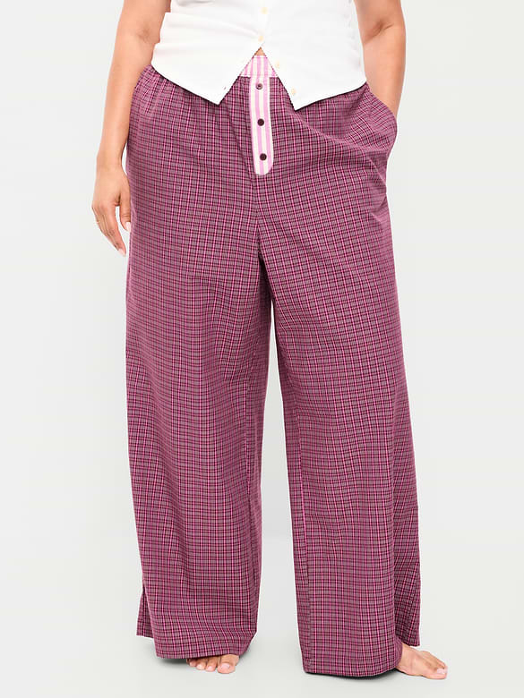 Poplin Pajama Pant