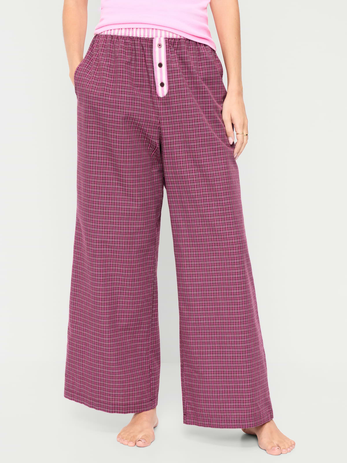 Poplin Pajama Pant