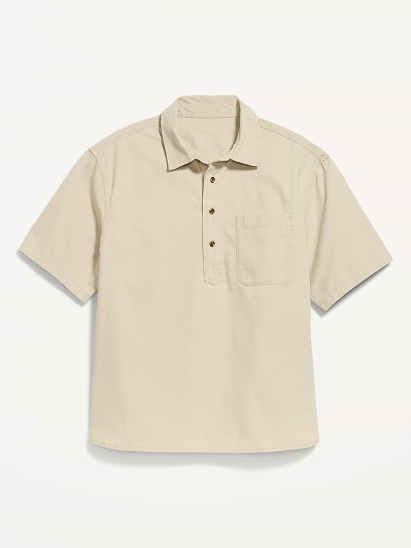 Loose Popover Work Shirt