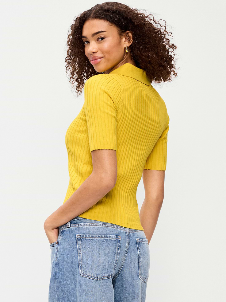 Image number 2 showing, Short-Sleeve Ribbed Polo