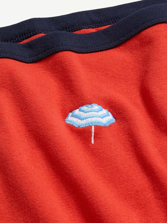Camisole ajustée à encolure tablier.