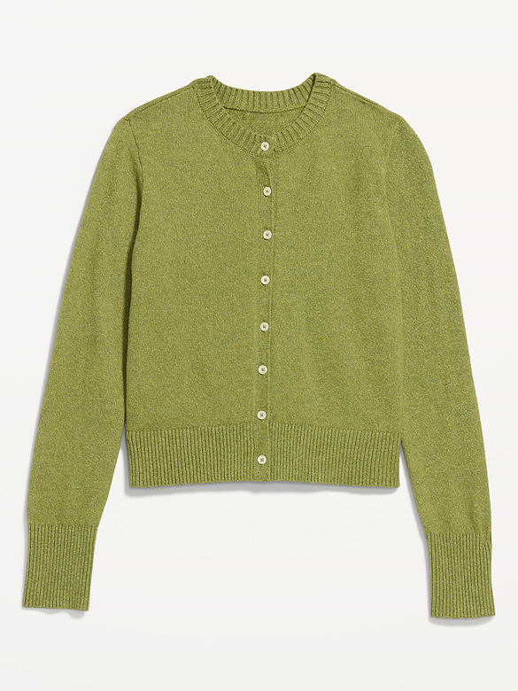 SoSoft Crew-Neck Cardigan Sweater