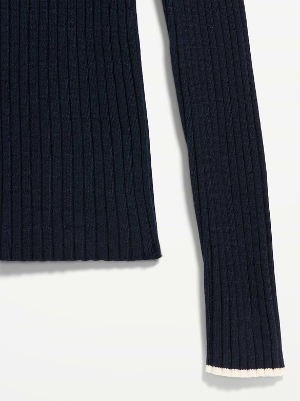 Long-Sleeve Half-Zip Top