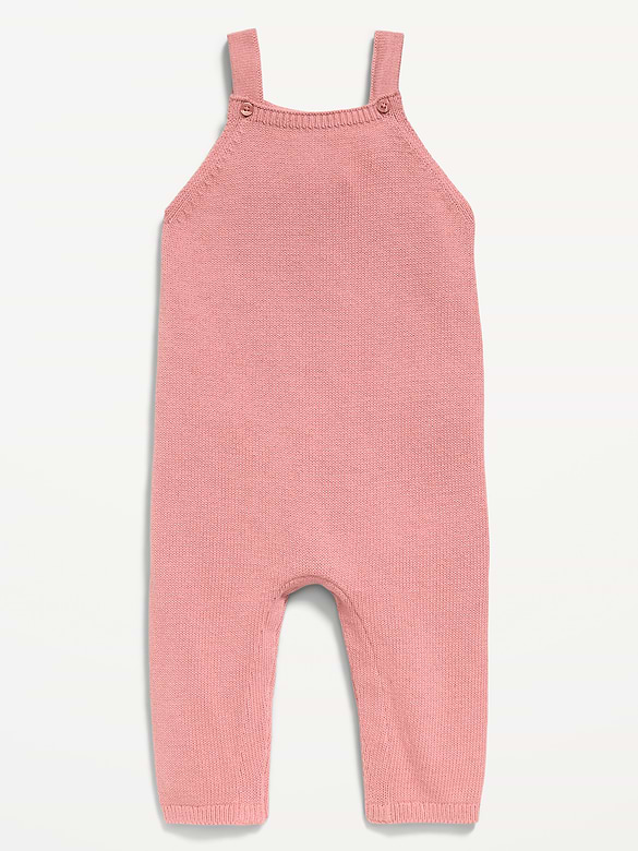 Sleeveless Sweater-Knit Jumpsuit for Baby