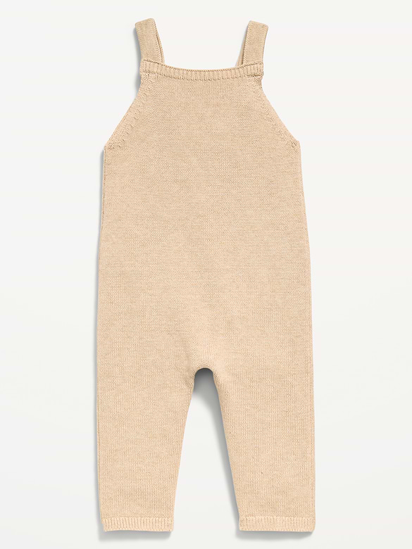 Sleeveless Sweater-Knit Jumpsuit for Baby