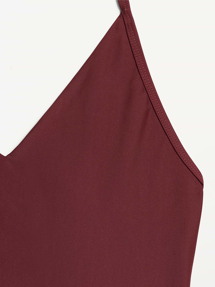 Image number 9 showing, V-Neck Halter Swimsuit