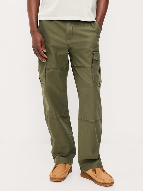 90's Loose Lived-In Cargo Pants