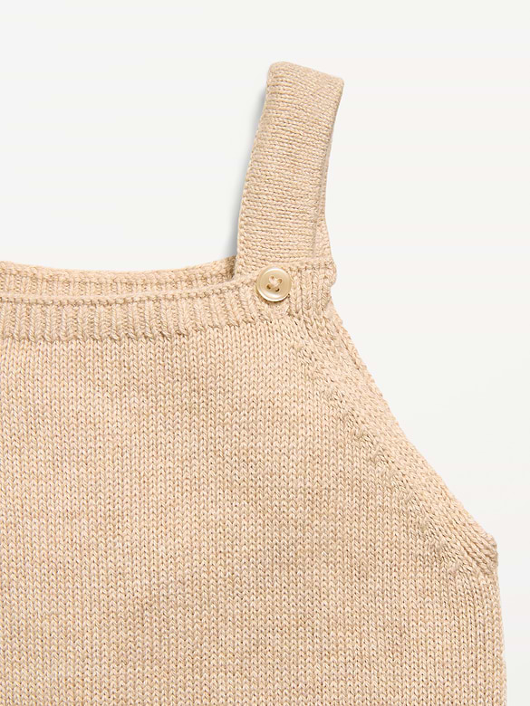 Sleeveless Sweater-Knit Jumpsuit for Baby