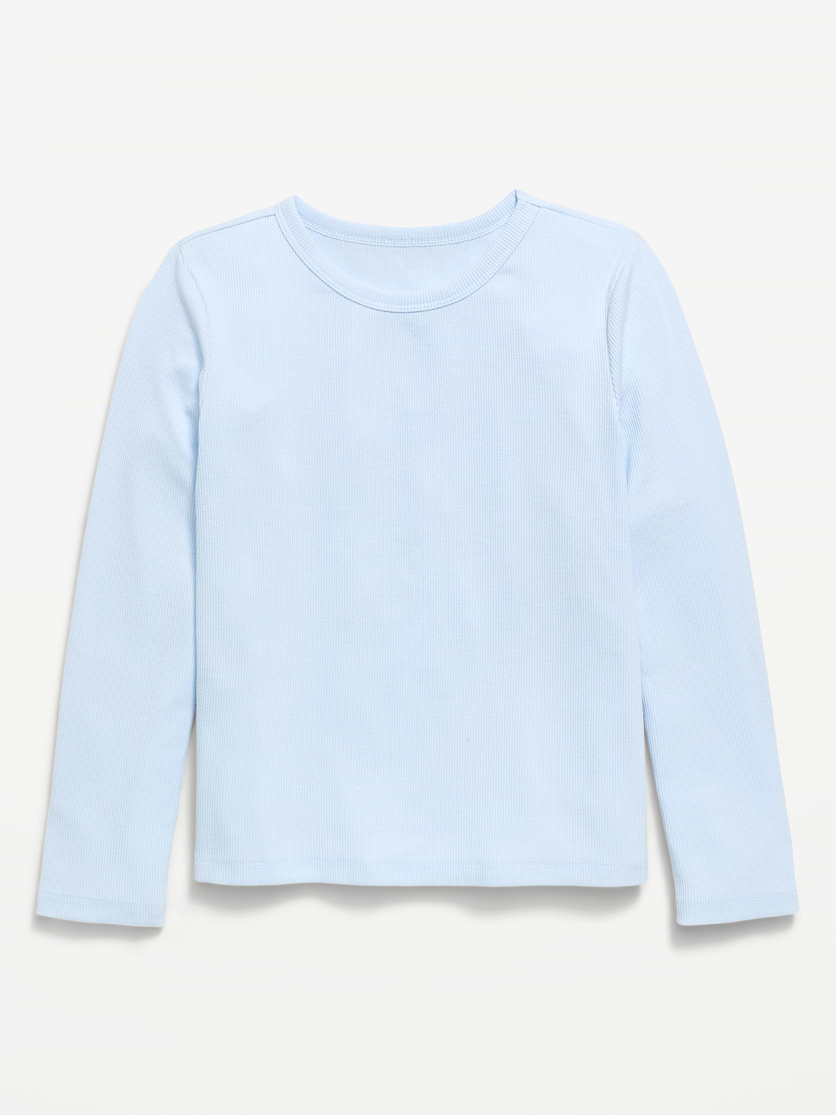 L'image numéro 1 présente T-shirt côtelé ultra-doux à manches longues pour Fille
