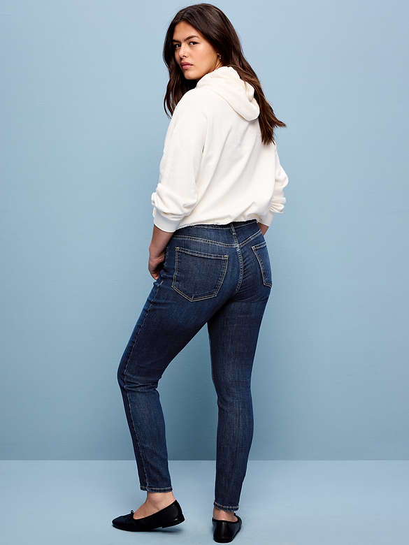 High-Waisted Rockstar Super-Skinny Jeans