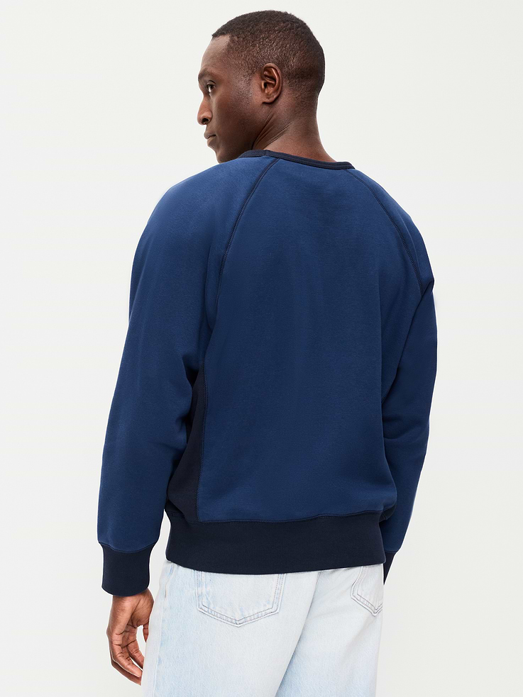 Image number 2 showing, Oversized Heavyweight Crew-Neck Sweatshirt