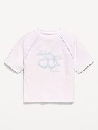 L'image numéro 1 présente T-shirt surdimensionné à manches courtes à imprimé pour fille