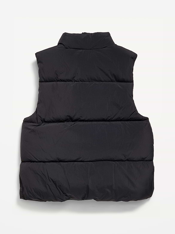 Frost-Free Water-Resistant Puffer Vest for Boys