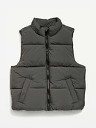 Image number 1 showing, Frost-Free Water-Resistant Puffer Vest for Boys