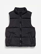 Image number 1 showing, Frost-Free Water-Resistant Puffer Vest for Boys