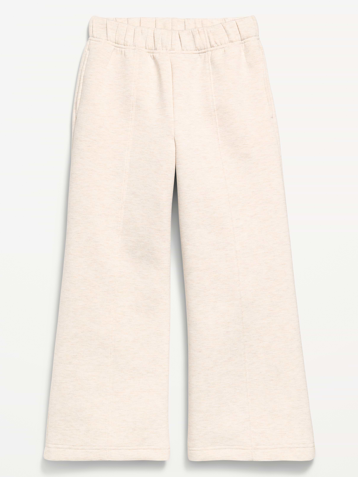 Image number 4 showing, High-Waisted Bounce Fleece Wide-Leg Sweatpants for Girls
