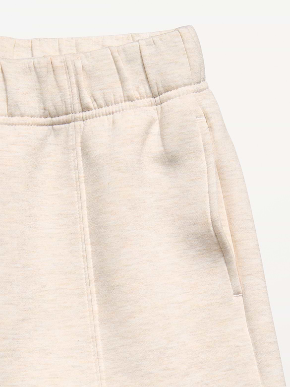 High-Waisted Bounce Fleece Wide-Leg Sweatpants for Girls