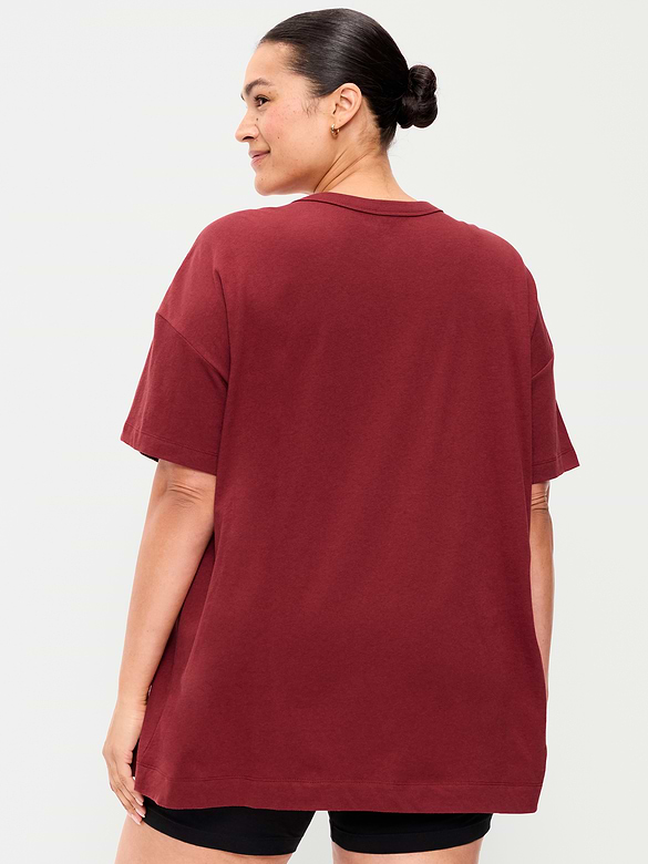 Oversized Graphic Tunic T-Shirt