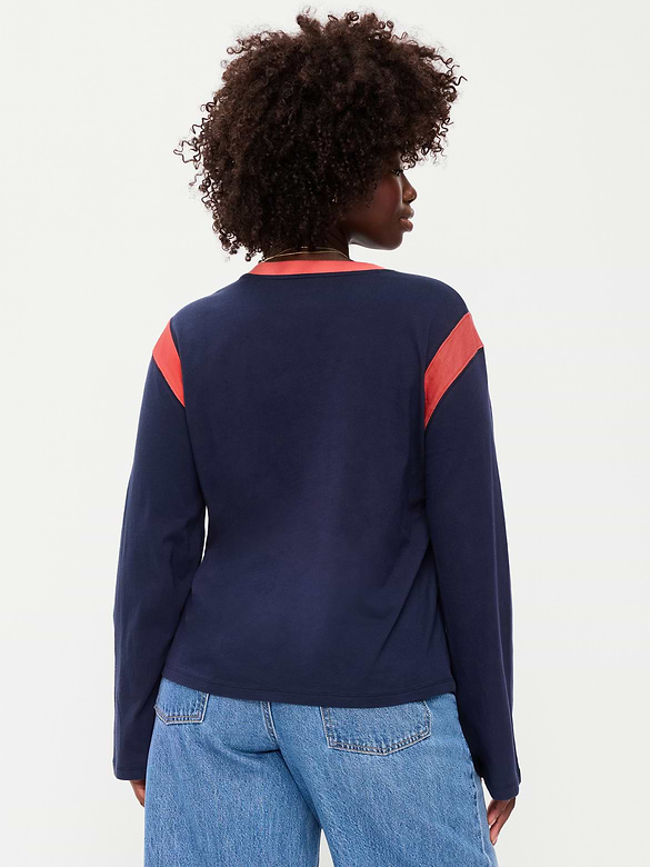 EveryWear Long-Sleeve Graphic T-Shirt