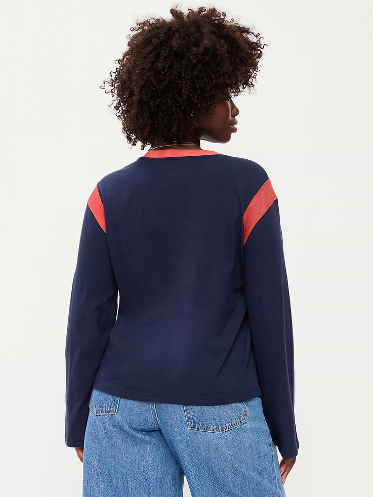 Image number 7 showing, EveryWear Long-Sleeve Graphic T-Shirt