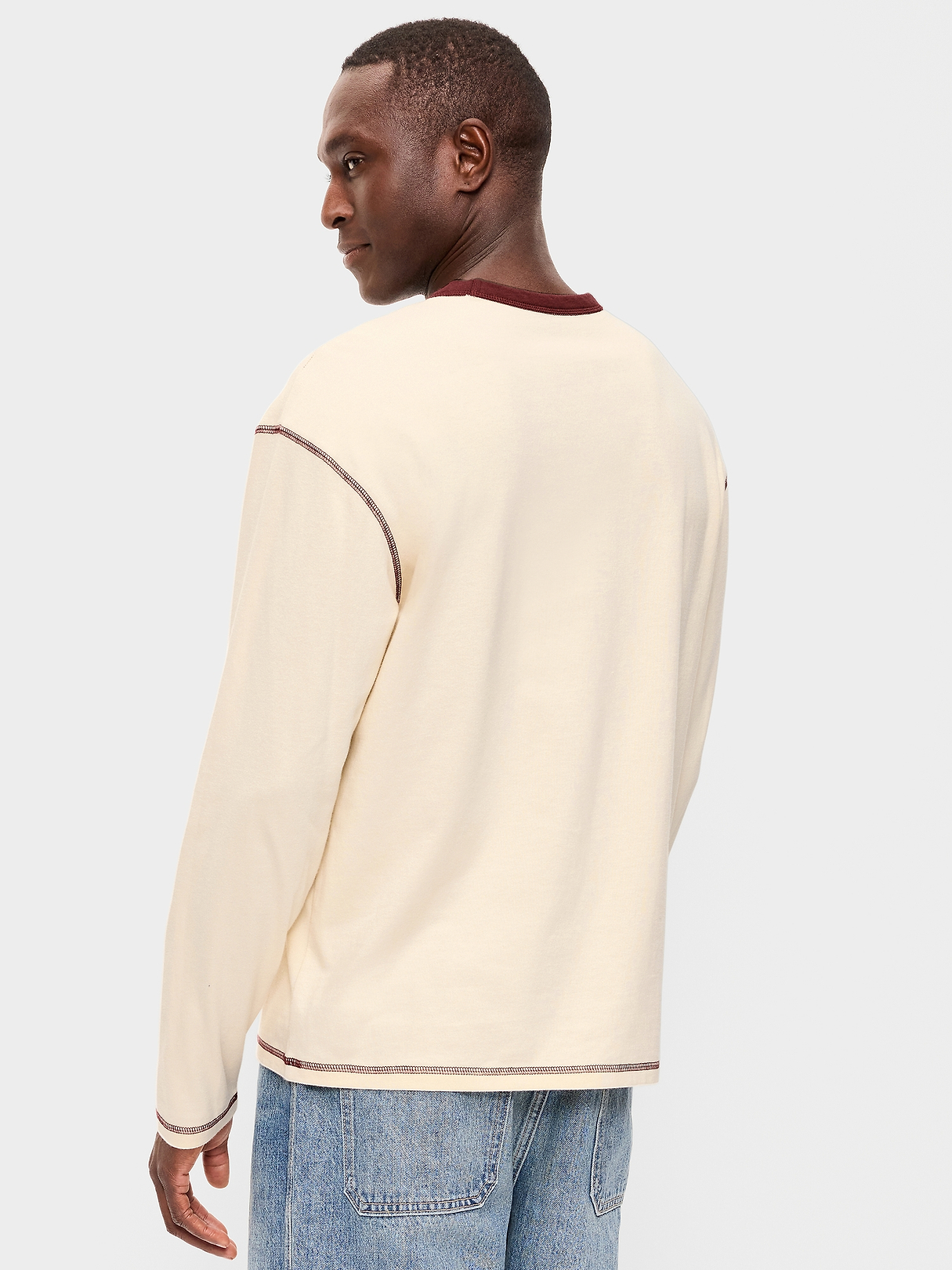Heavyweight Long-Sleeve T-Shirt | Old Navy