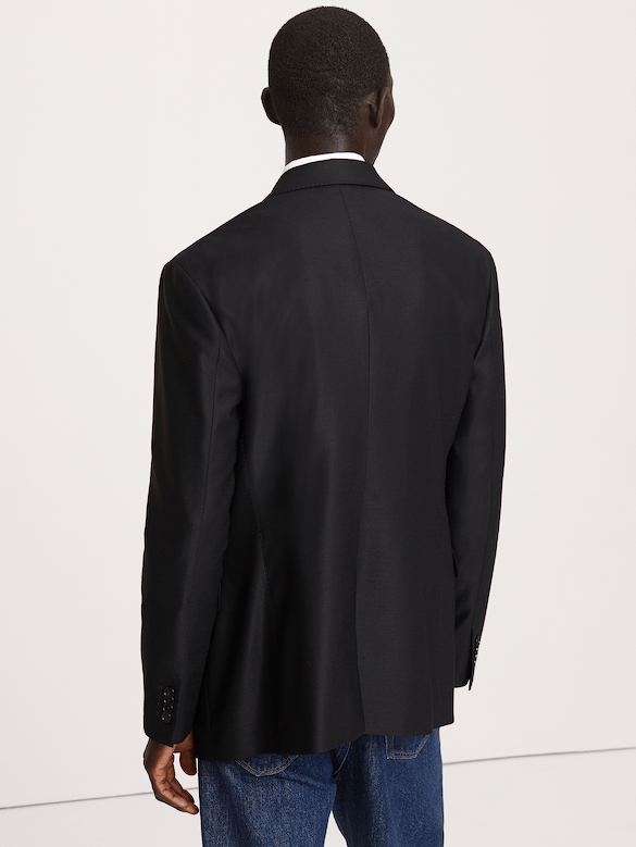 Signature Italian Hopsack Suit Jacket