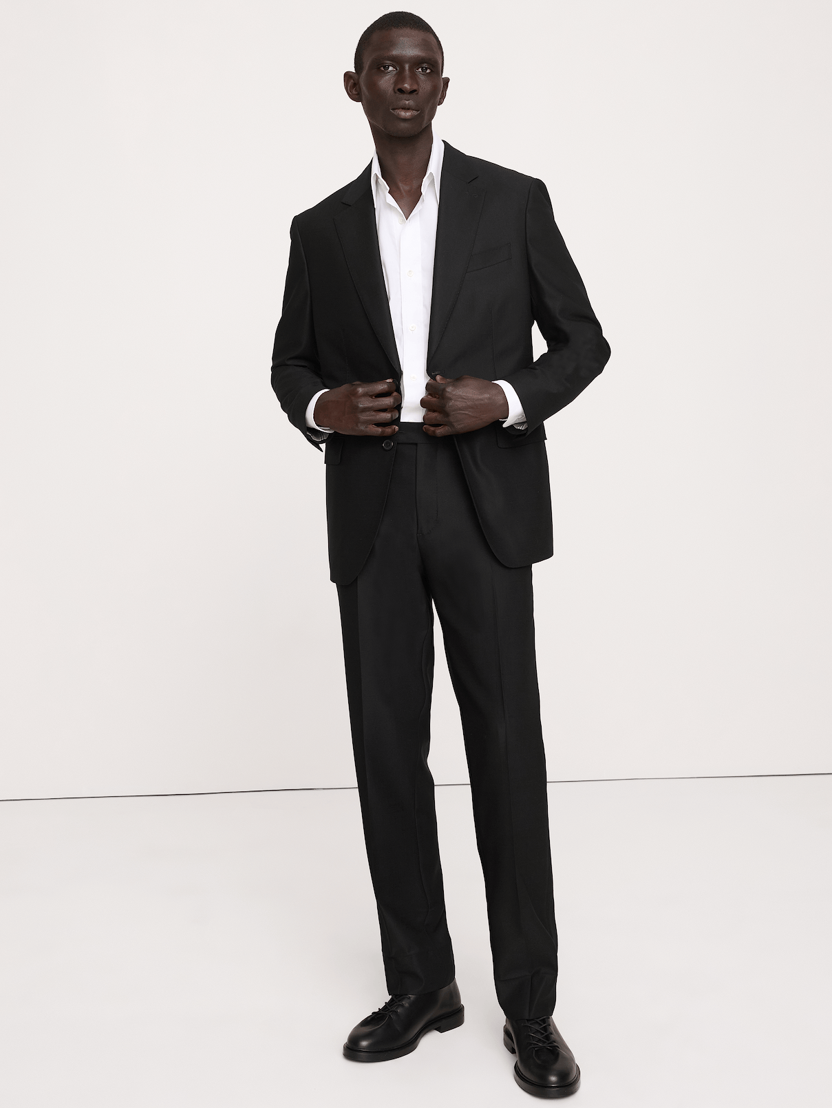 Signature Italian Hopsack Suit Pant