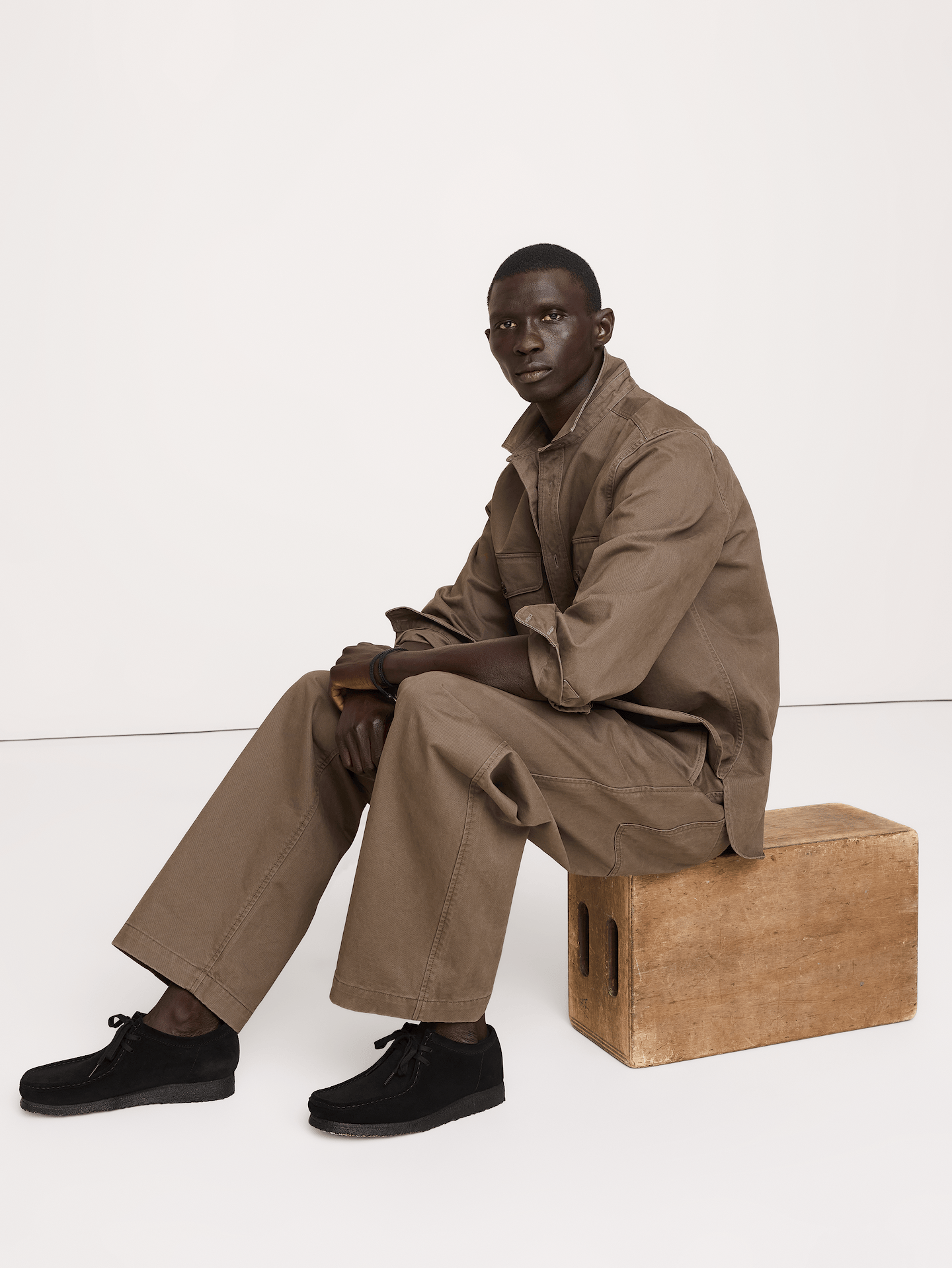 Image number 2 showing, Suede Wallabee Shoe by Clark's Originals