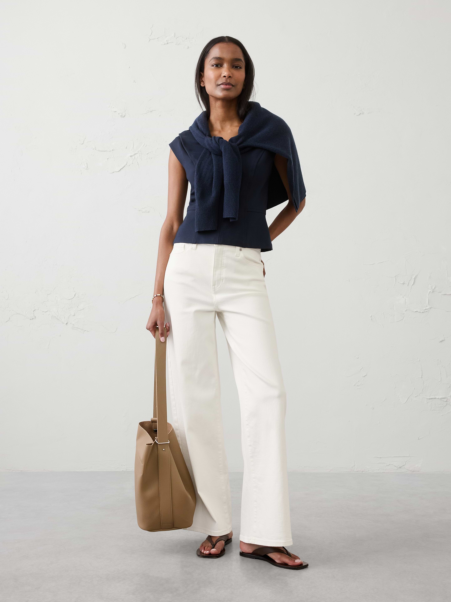 Image number 1 showing, Seamed Hourglass Top