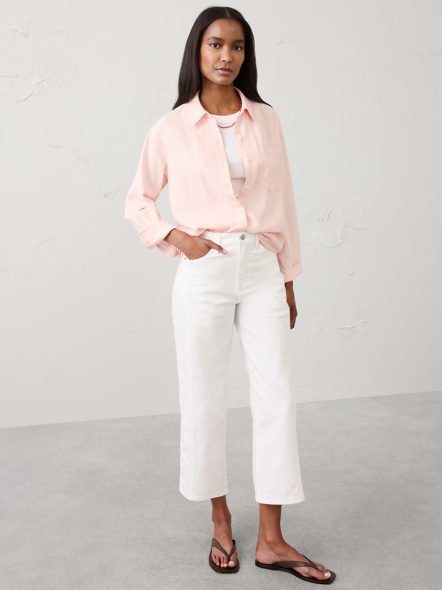 Image number 3 showing, Perfect Linen-Blend Shirt